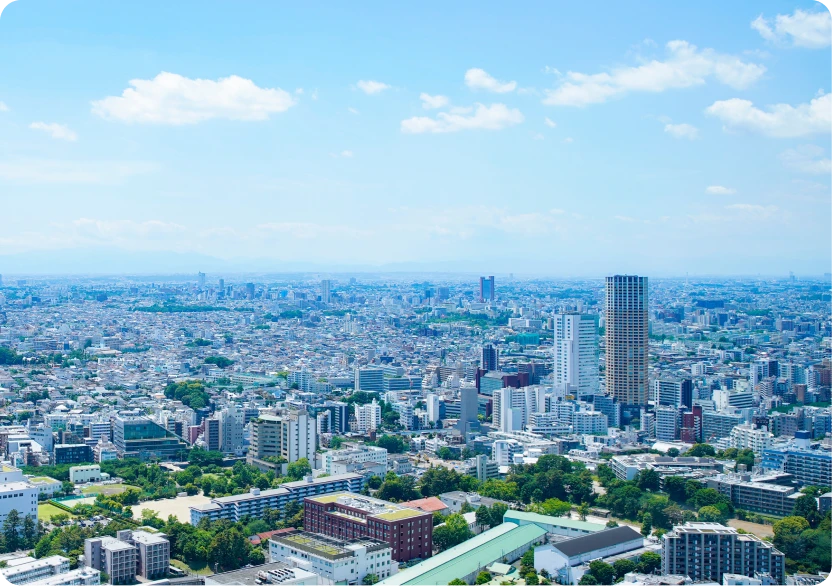 首都圏の景色